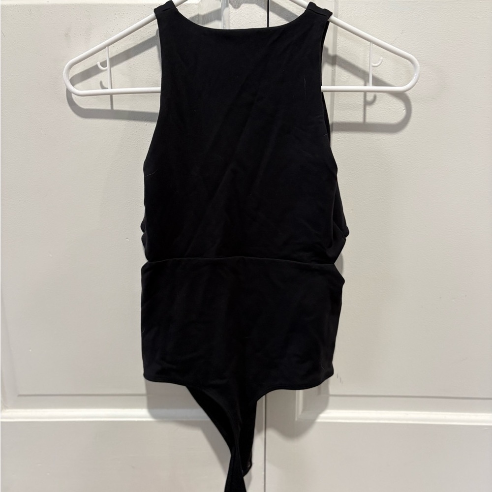 Abercrombie & Fitch Black Cutout Bodysuit - Picture 4 of 4
